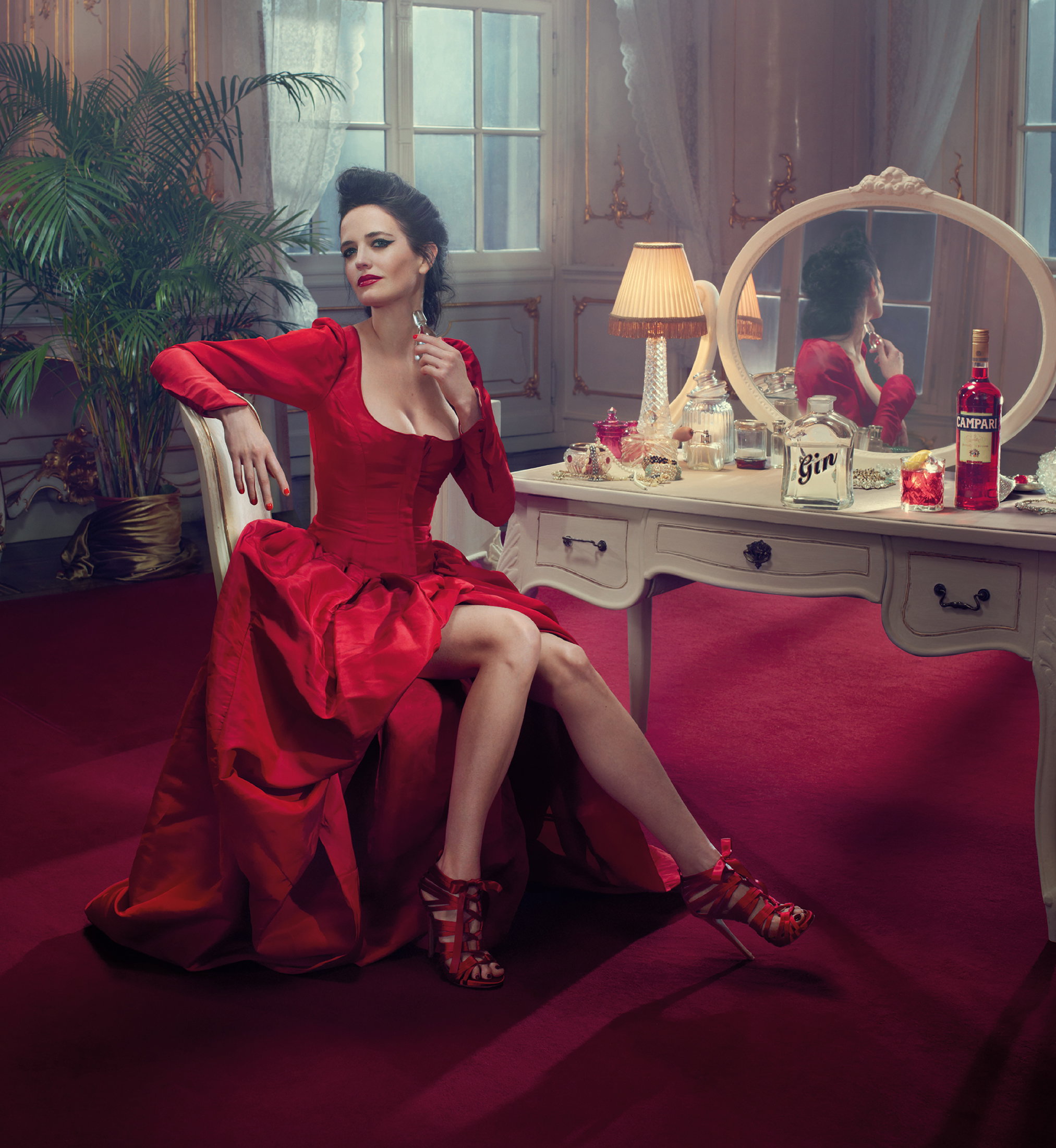 Eva Green w kalendarzu Camparii 2015