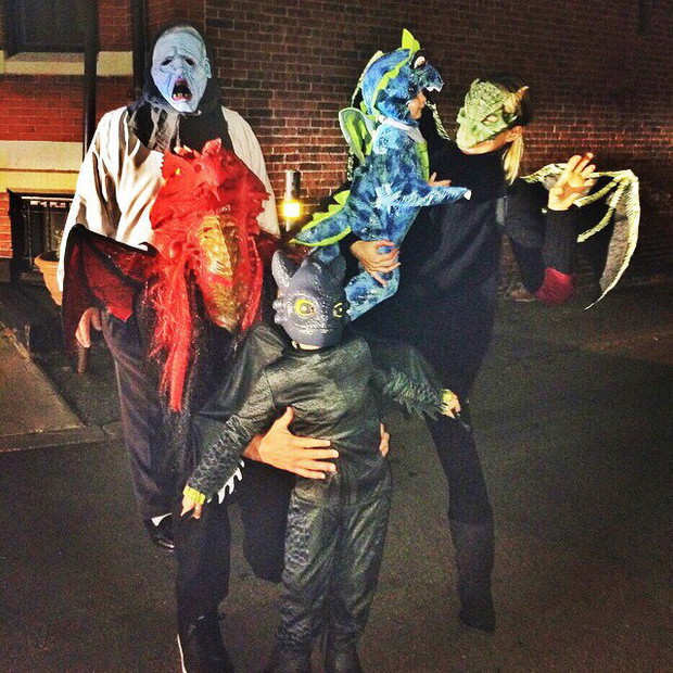 Gwiazdy świętują Halloween 2014