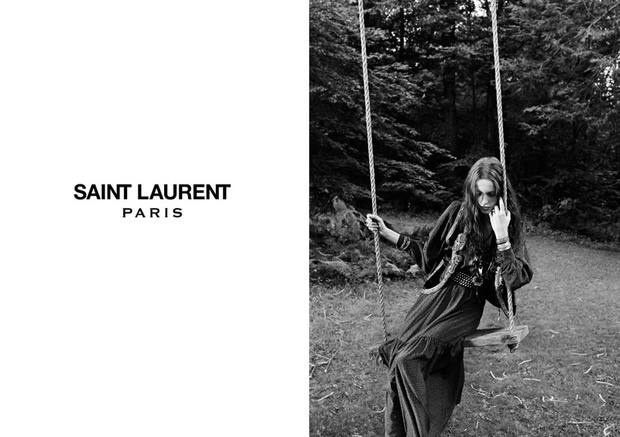 Kampania Saint Laurent Paris wiosna-lato 2015 WIĘCEJ ZDJĘĆ