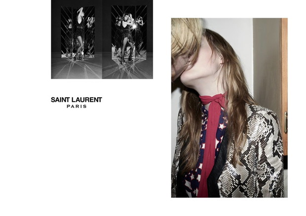 Kampania Saint Laurent Paris wiosna-lato 2015 WIĘCEJ ZDJĘĆ