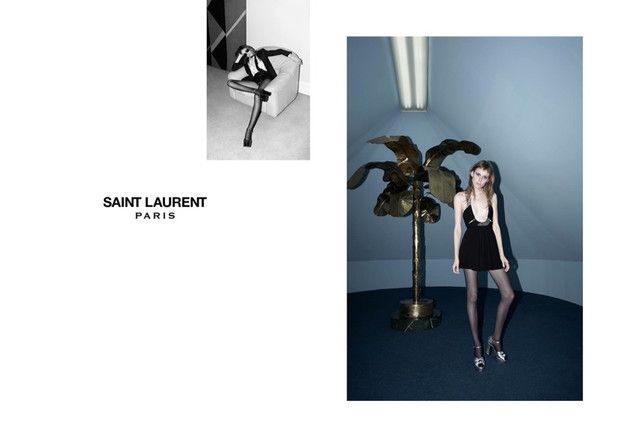 Kampania Saint Laurent Paris wiosna-lato 2015 WIĘCEJ ZDJĘĆ