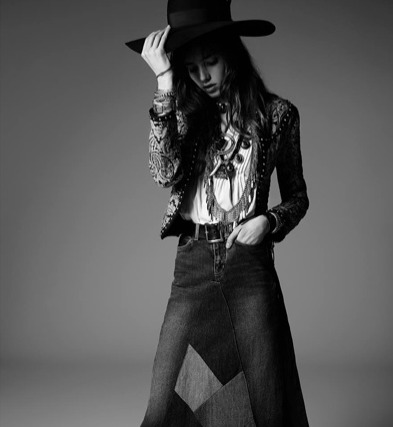 Kampania Saint Laurent Paris wiosna-lato 2015 WIĘCEJ ZDJĘĆ