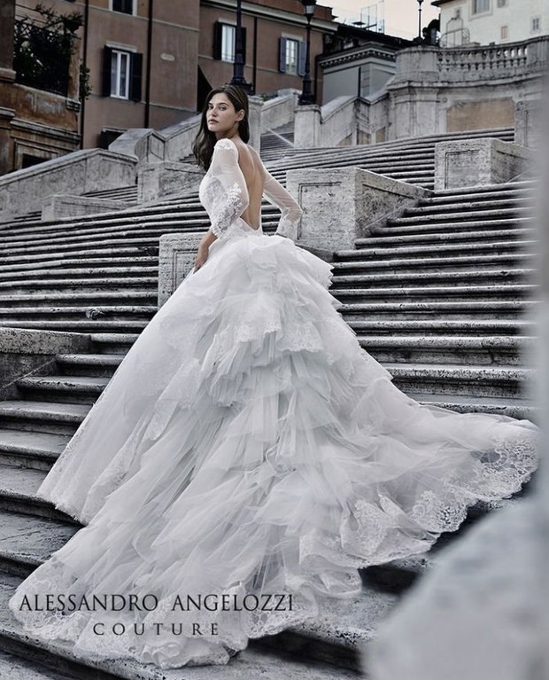 Suknie ślubne 2015 - Alessandro Angelozzi Couture
