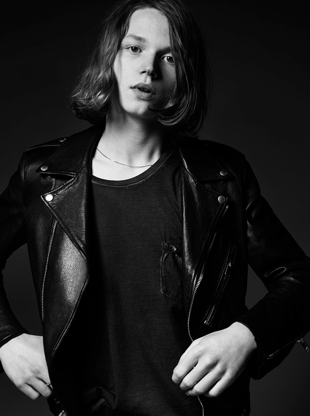 Syn Vala Kilmera w kampanii Saint Laurent
