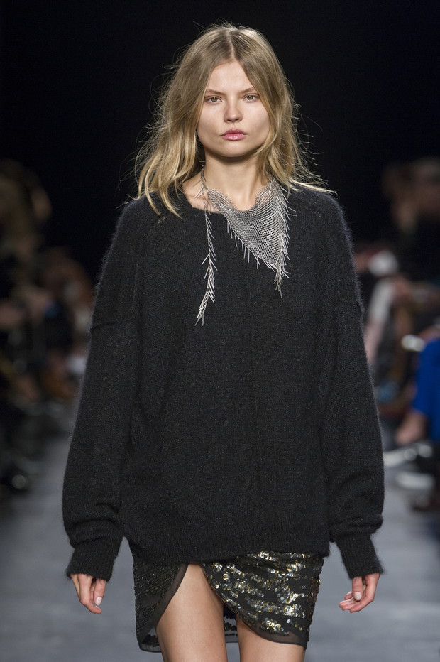 Metaliczne spódnice - trendy jesień-zima 2014/2015