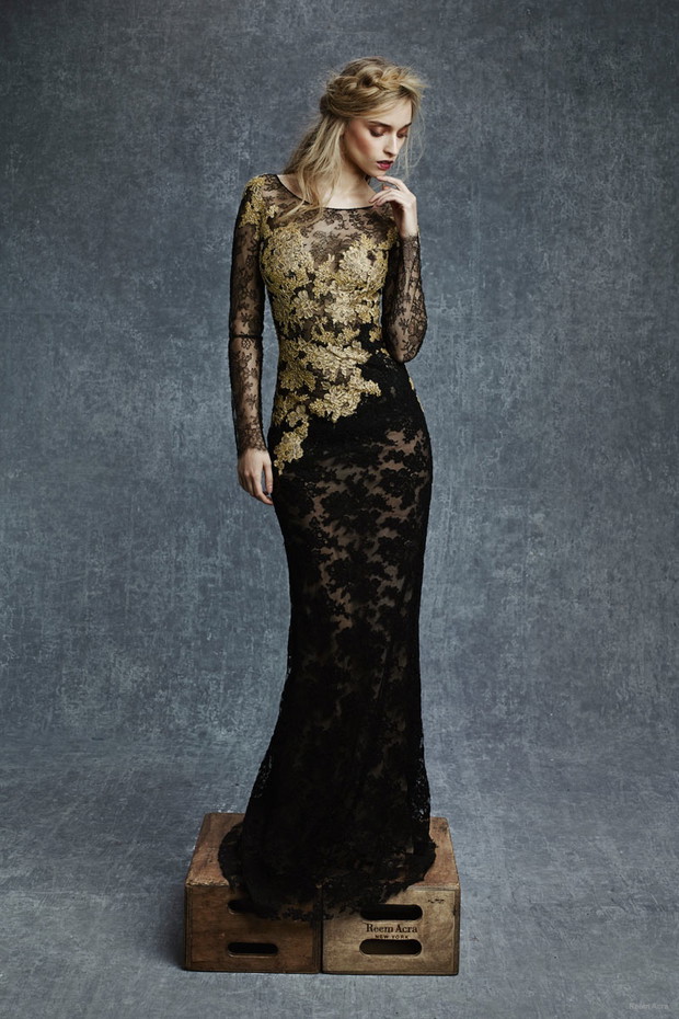 Reem Acra Pre-Fall 2015