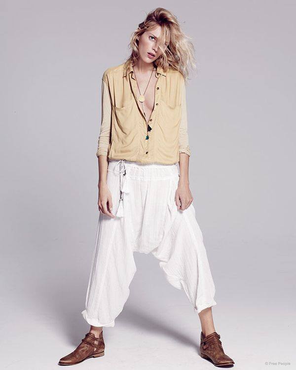 Anja Rubik w lookbooku Free People Resort 2015
