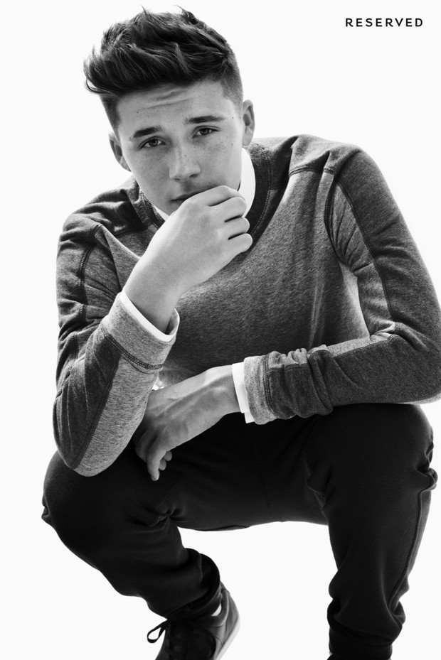 Brooklyn Beckham w kampanii Reserved YFL wiosna-lato 2015