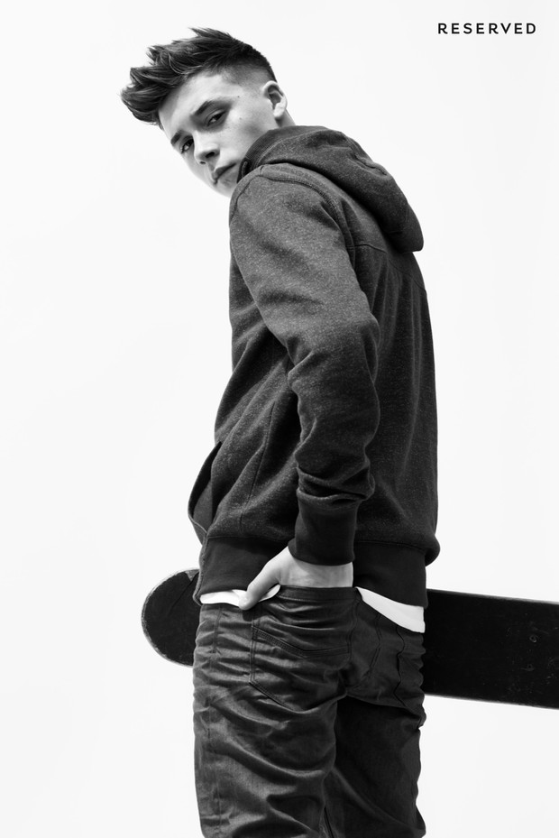 Brooklyn Beckham w kampanii Reserved YFL wiosna-lato 2015