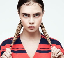 Cara Delevingne w kampanii DKNY wiosna-lato 2015