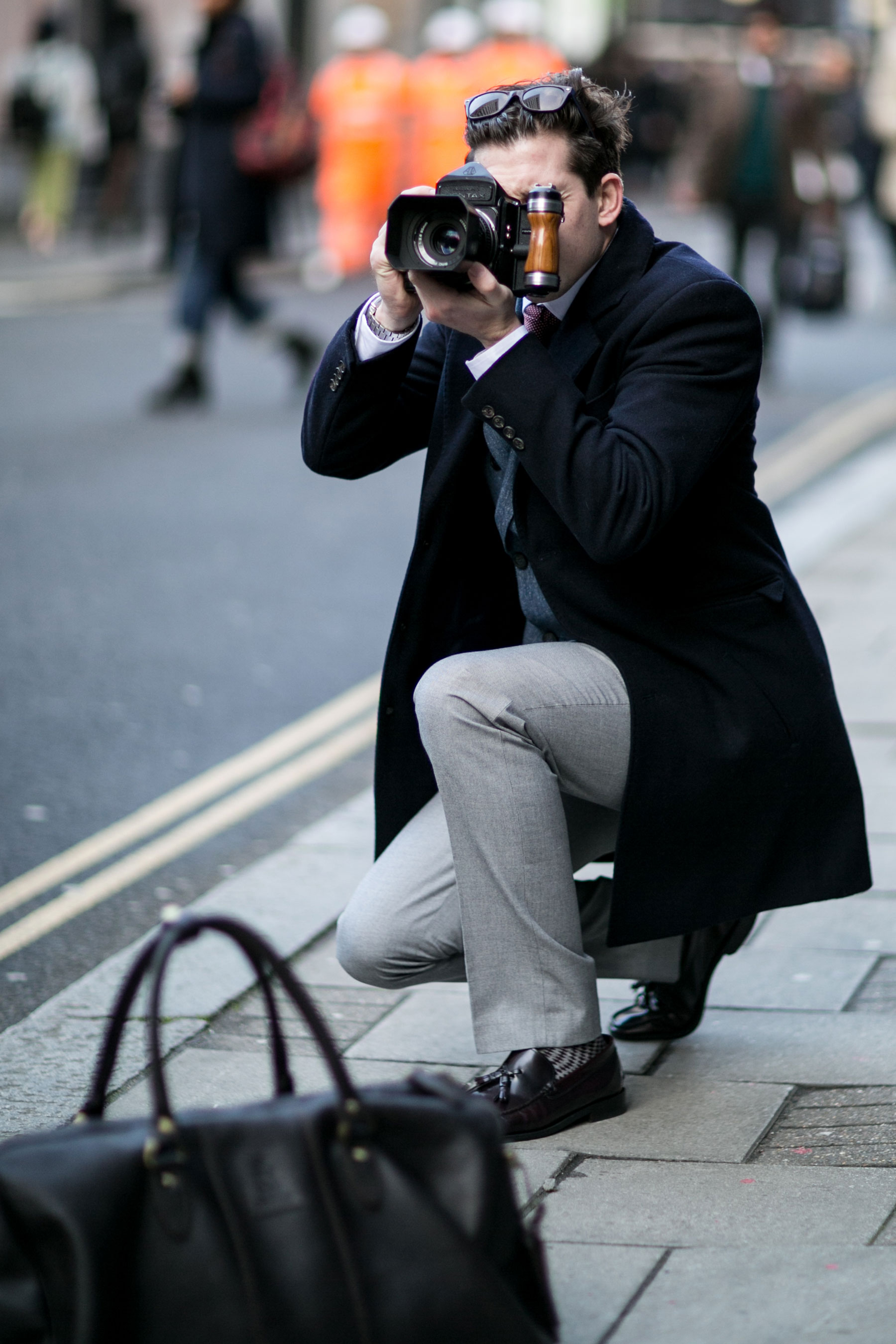 Street fashion: tydzień mody męskiej w Londynie jesień-zima 2015/2016