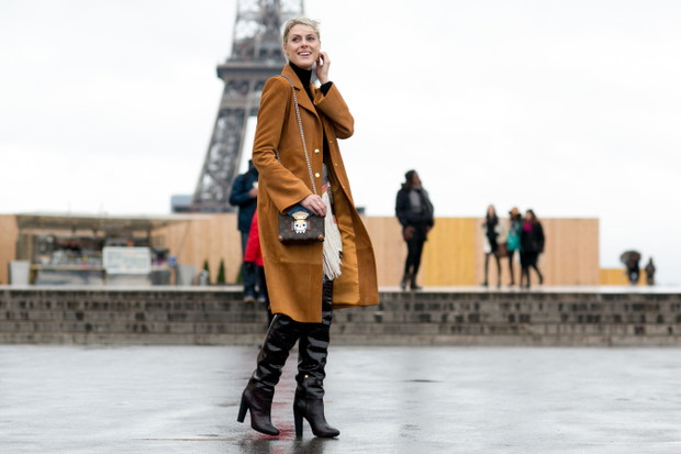Street fashion: Paris Fashion Week Haute Couture wiosna-lato 2015