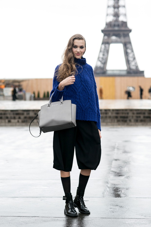 Street fashion: Paris Fashion Week Haute Couture wiosna-lato 2015