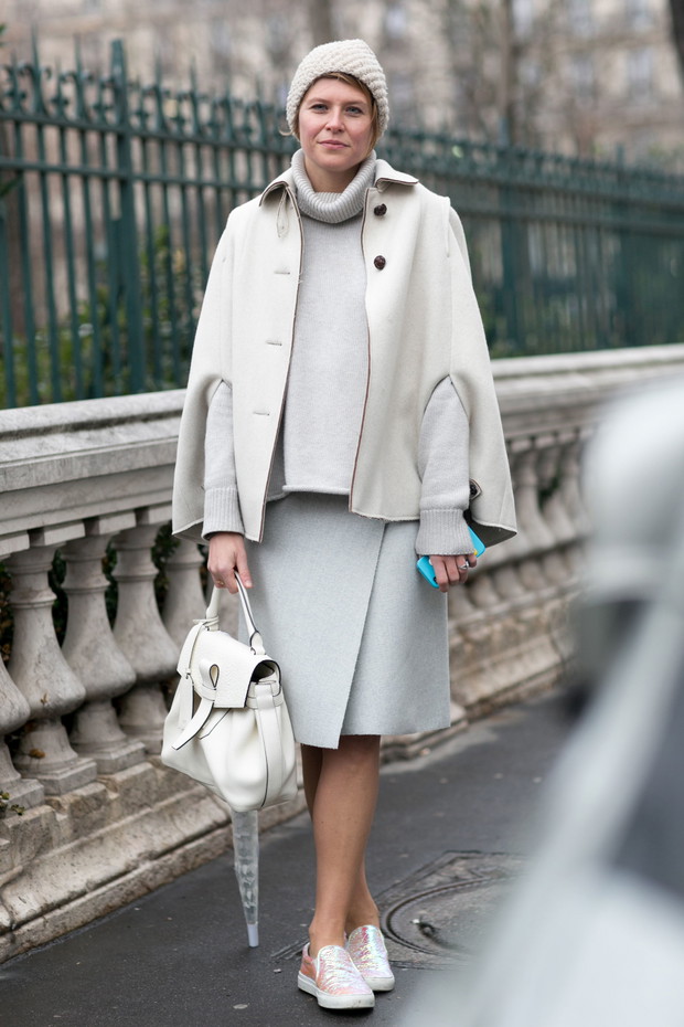 Street fashion: Paris Fashion Week Haute Couture wiosna-lato 2015
