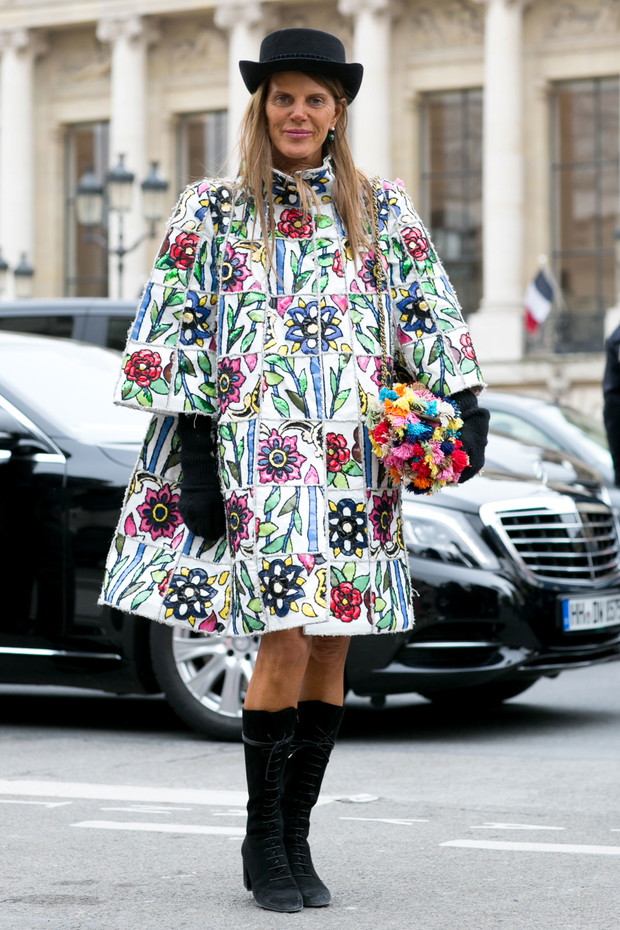 Street fashion: Paris Fashion Week Haute Couture wiosna-lato 2015