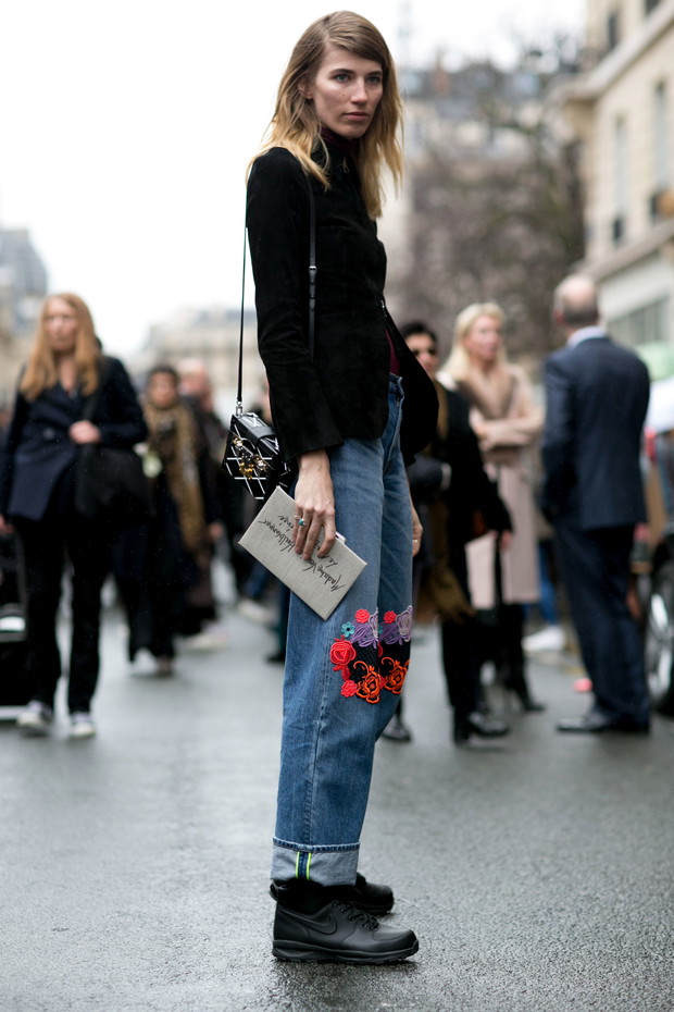 Street fashion: Paris Fashion Week Haute Couture wiosna-lato 2015