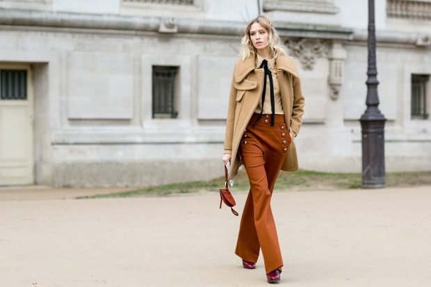 Street fashion: Paris Fashion Week Haute Couture wiosna-lato 2015