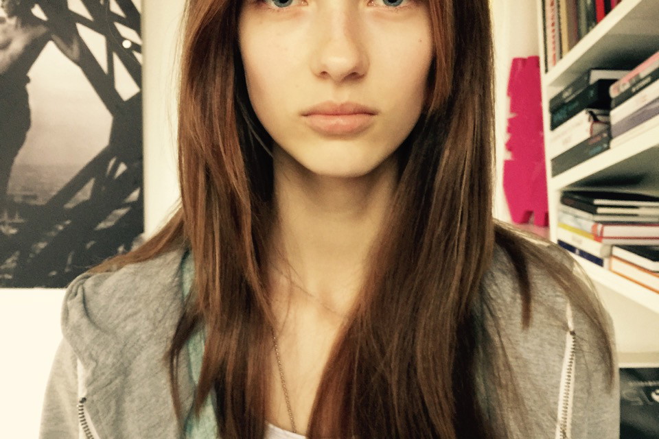 New Face: Ala Sekuła (Gaga Models / IMG) w sesji Miu Miu!