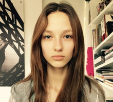 New Face: Ala Sekuła (Gaga Models / IMG) w sesji Miu Miu!
