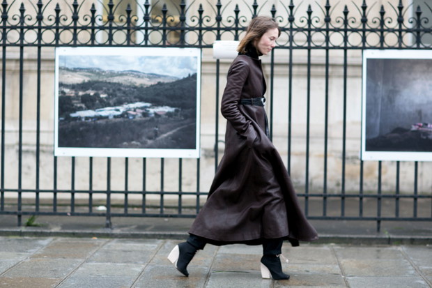 Street fashion: Paris Fashion Week Haute Couture wiosna-lato 2015