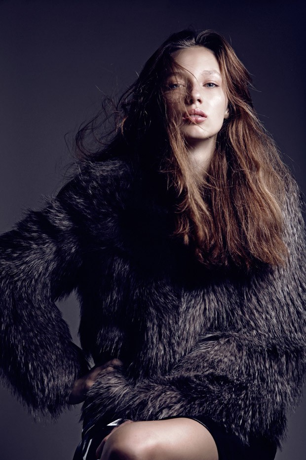 New Face: Ala Sekuła (Gaga Models / IMG) w sesji Miu Miu!