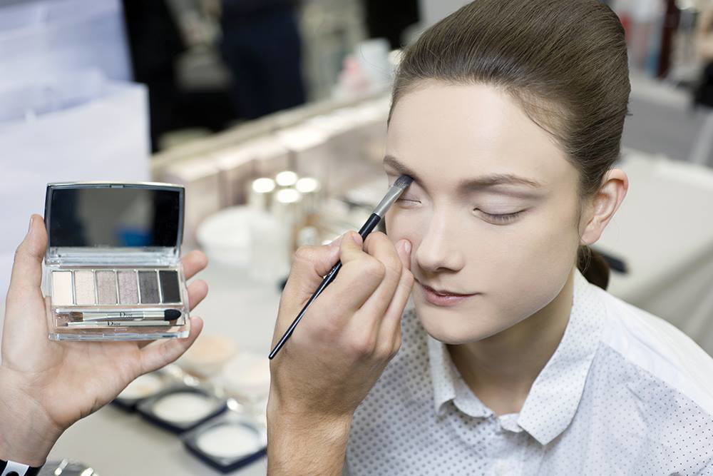 Makijaż z pokazu Dior haute couture wiosna-lato 2015
