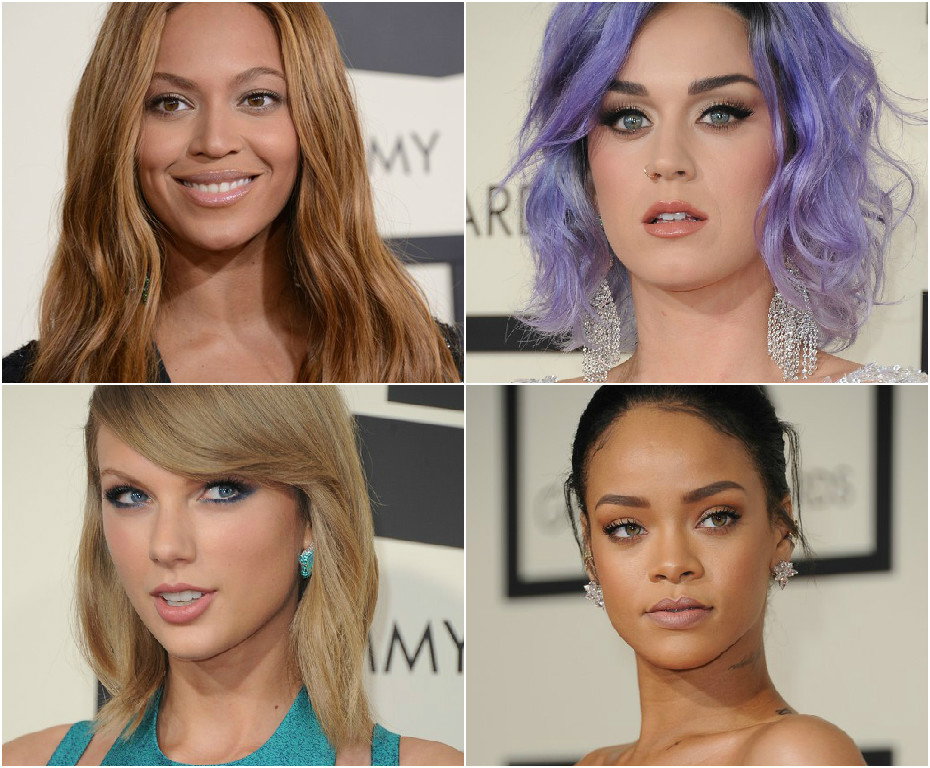 Grammy Awards 2015: fryzury i makijaż gwiazd