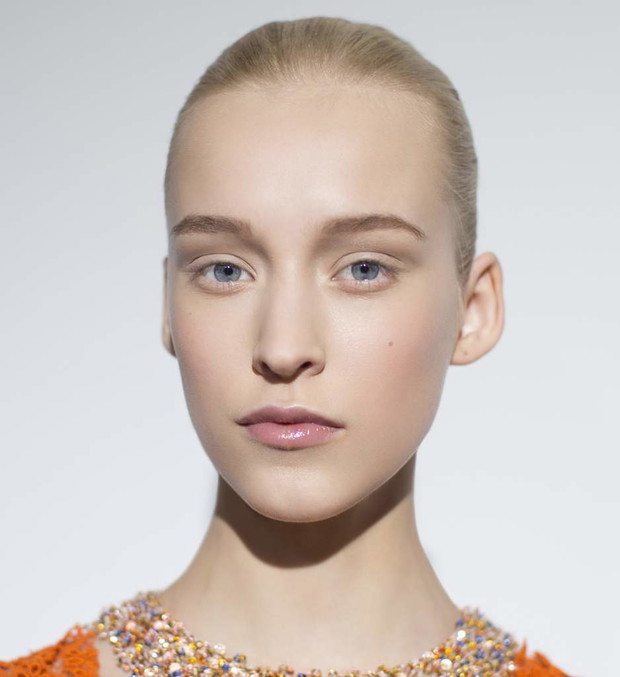 Makijaż z pokazu Dior haute couture wiosna-lato 2015
