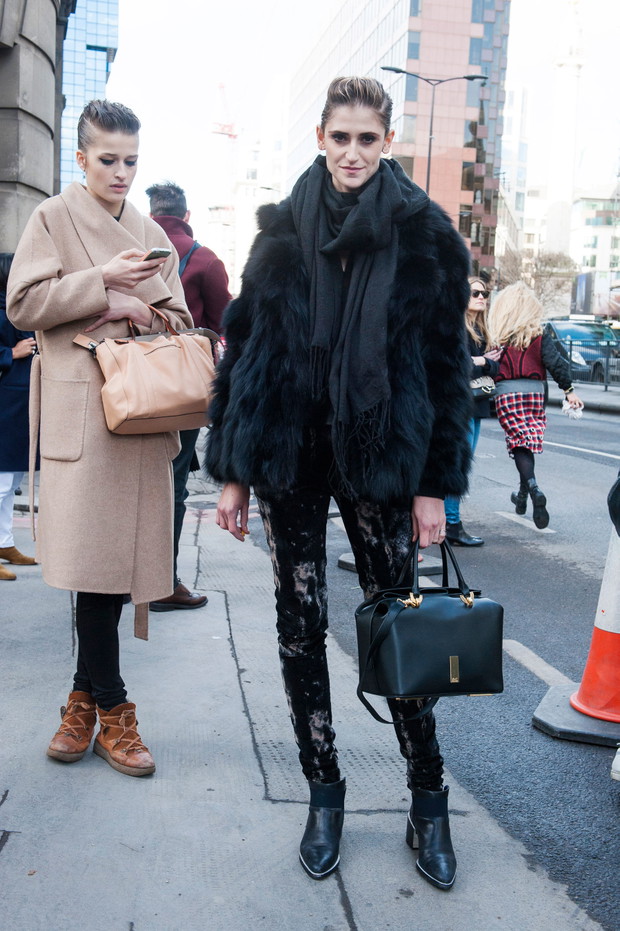 Street fashion: London Fashion Week jesień-zima 2015/2016