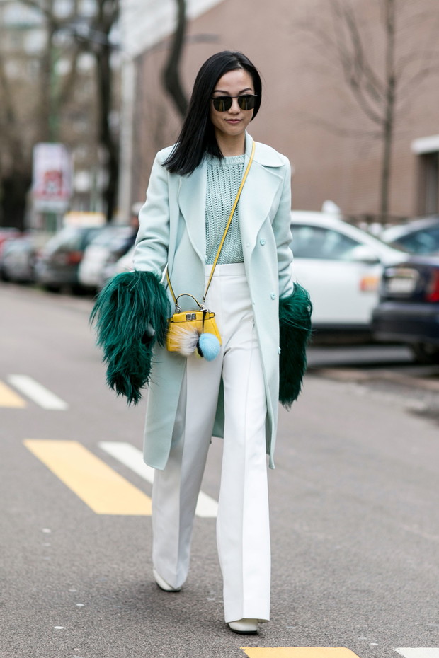 Street fashion: Milan Fashion Week jesień-zima 2015
