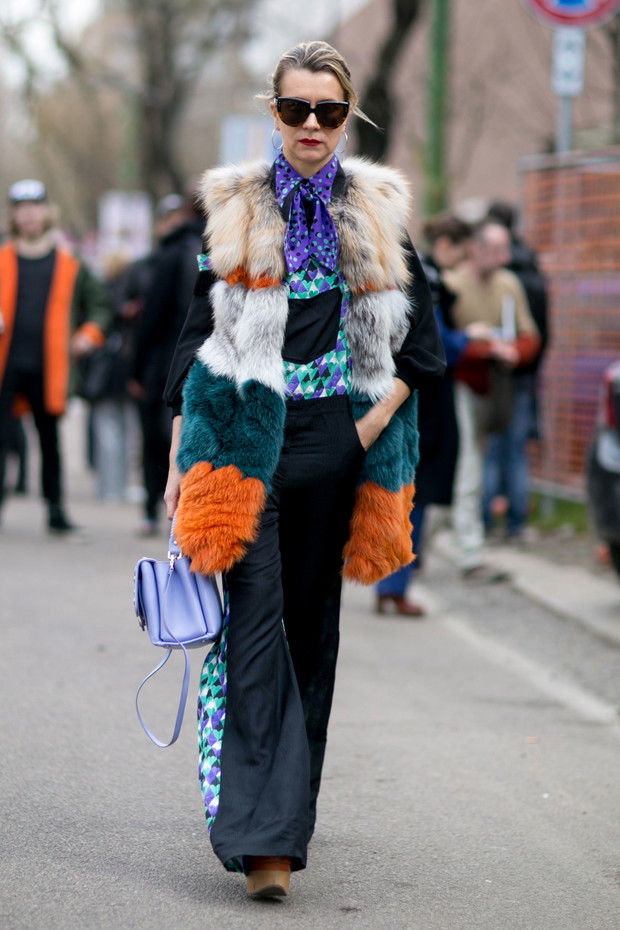 Street fashion: Milan Fashion Week jesień-zima 2015