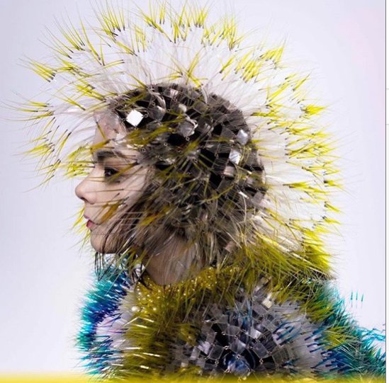 Björk promuje nową płytę "Vulnicura".fot. instagram.com/bjork