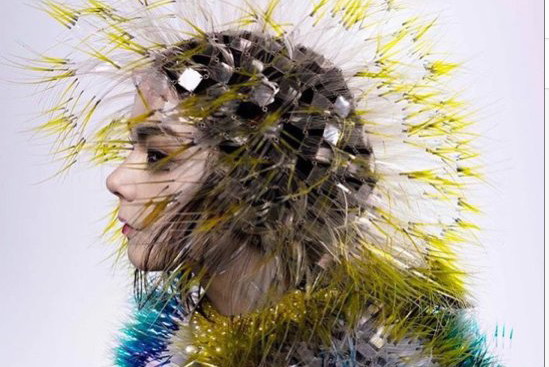 Björk promuje nową płytę "Vulnicura".
fot. instagram.com/bjork