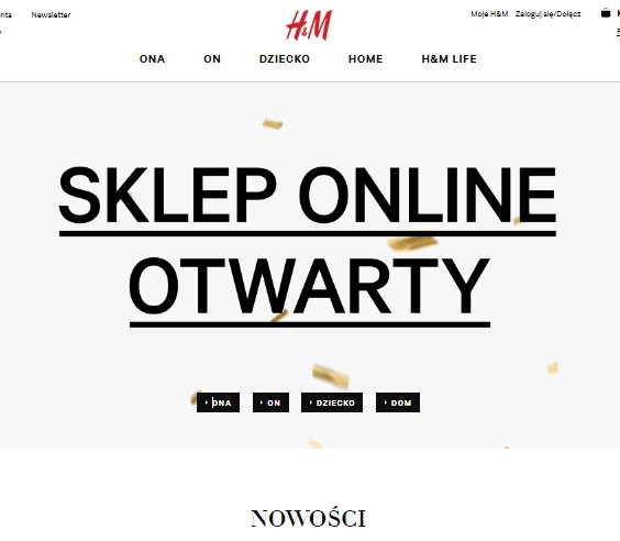 Sklep H&M Online już otwarty!