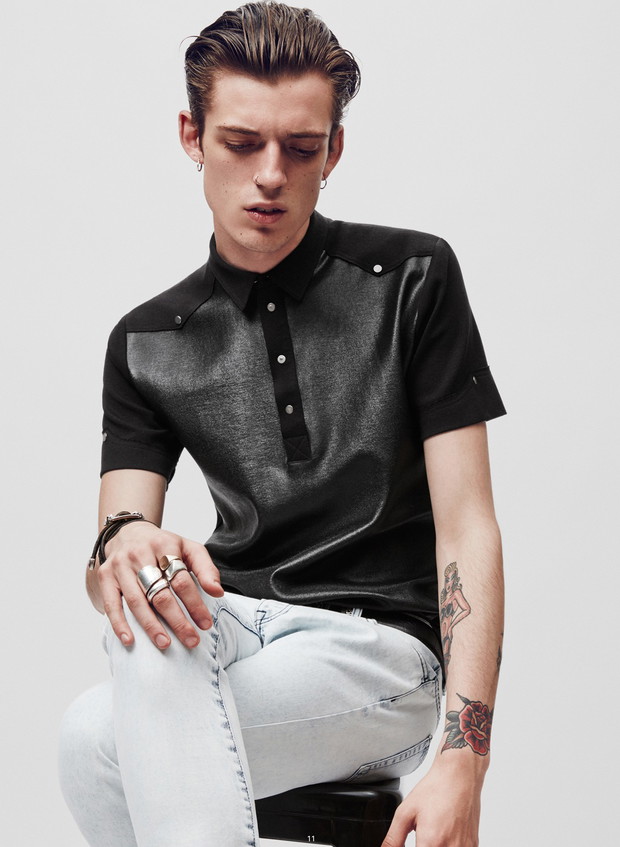 Ewa Władymiruk w lookbooku The Kooples wiosna-lato 2015