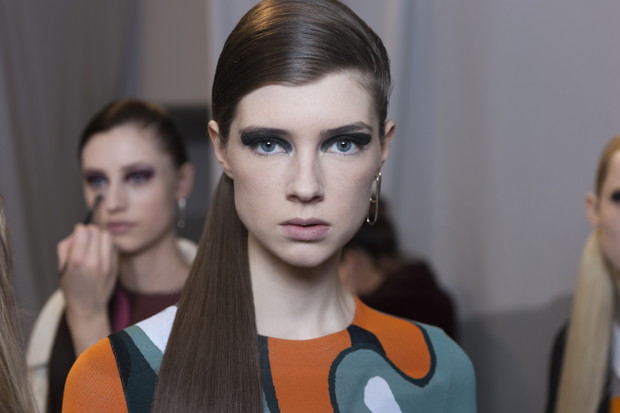 Makijaż z pokazu Dior jesień-zima 2015/2016