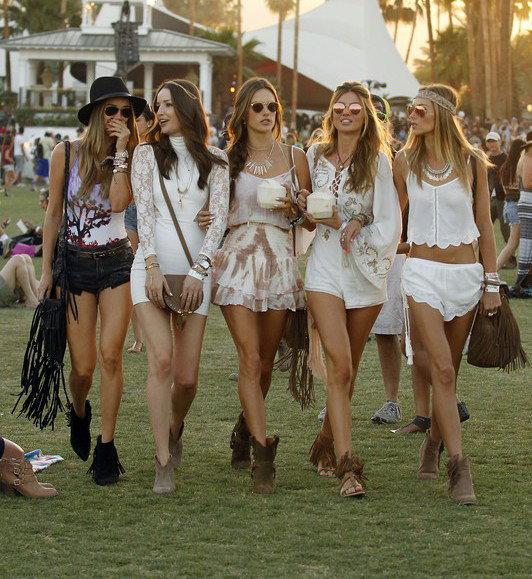 Gwiazdy na festiwalu Coachella 2015