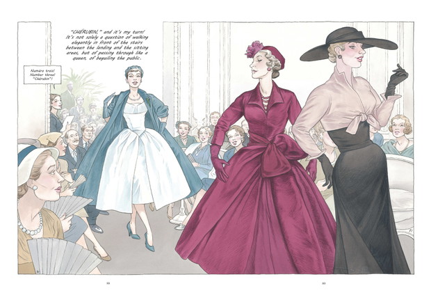 Historia marki Dior w wersji komiksowej