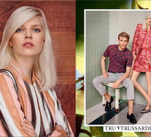 Ola Rudnicka w kampanii Tru Trussardi & Trussardi Jeans w-l 2015