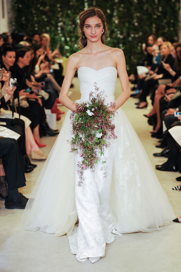 Suknie ślubne Carolina Herrera wiosna-lato 2016