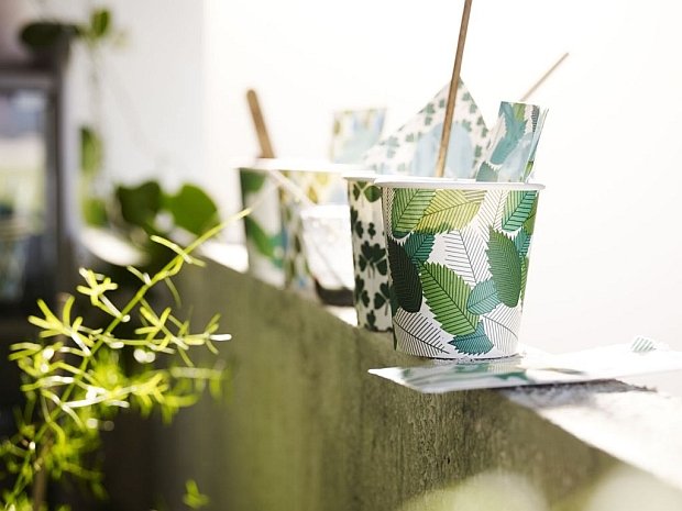 Zielone balkony Ikea