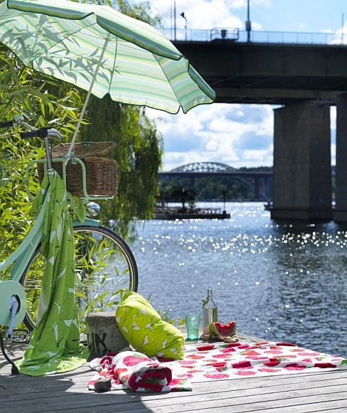 Zielone balkony Ikea