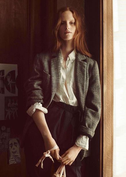 Magdalena Jasek w kampanii Isabel Marant Étoile jesień-zima 2015
