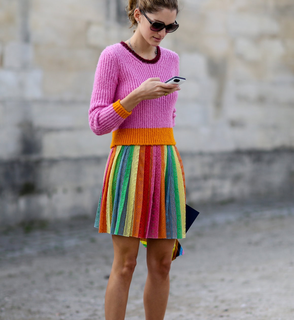 Street fashion wiosna-lato 2015: plisy