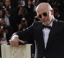 Festiwal Filmowy w Cannes 2015: Jacques Audiard, zwycięzca Złotej Palmy za film "Dheepan", fot. East News