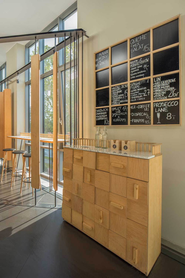 Projekt Di Café Deli we Wrocławiu