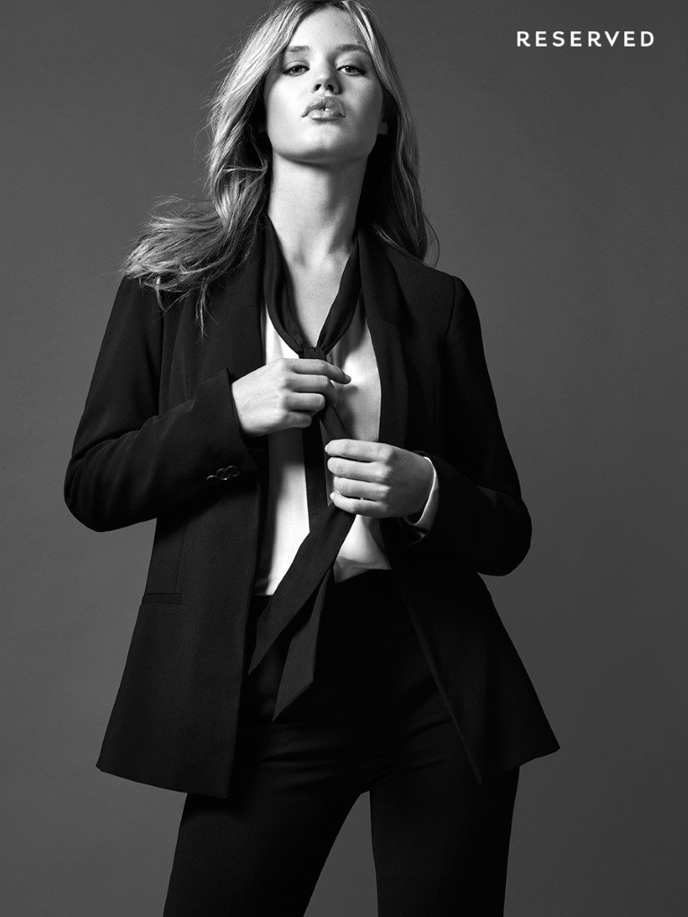 Georgia May Jagger w kampanii Reserved jesień-zima 2015/2016
