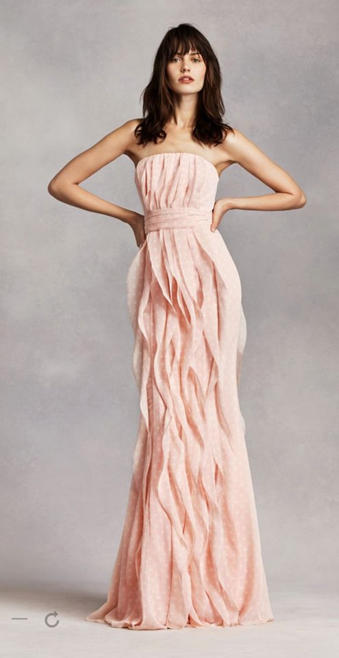 Marta Dyks w lookbooku White by Vera Wang jesień-zima 2015/2016