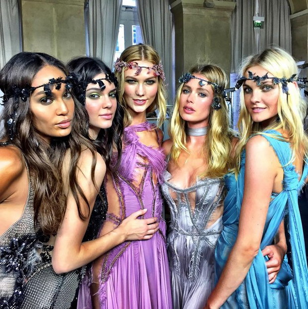 Versace haute couture jesień-zima 2015/2016: relacja Instagram