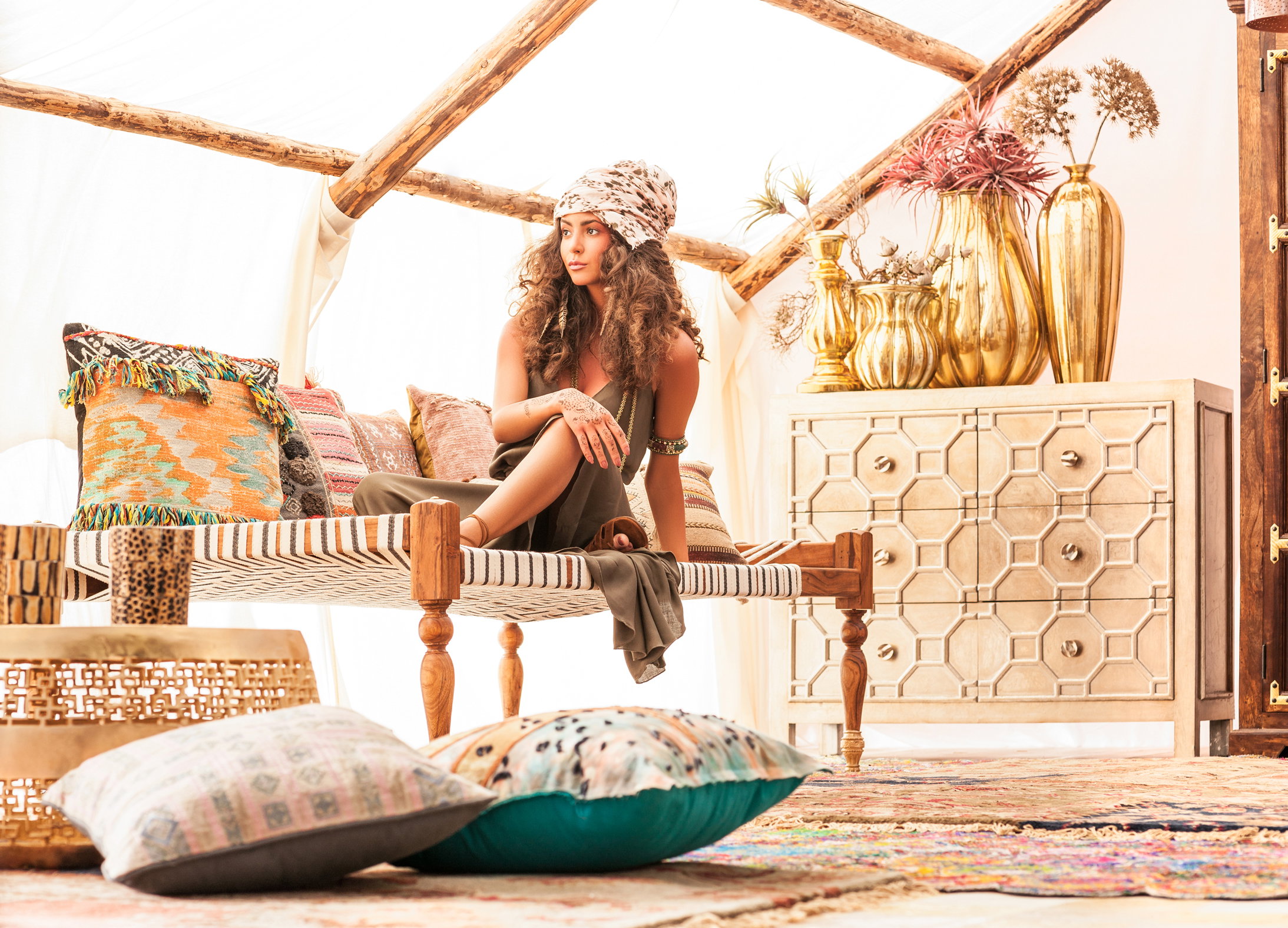 Boho we wnętrzu